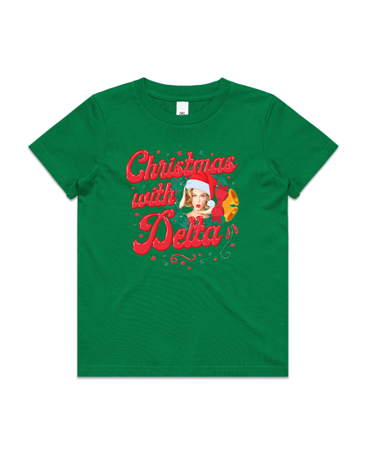Christmas With Delta | Delta Goodrem | Kids T Shirt (COLOURS)