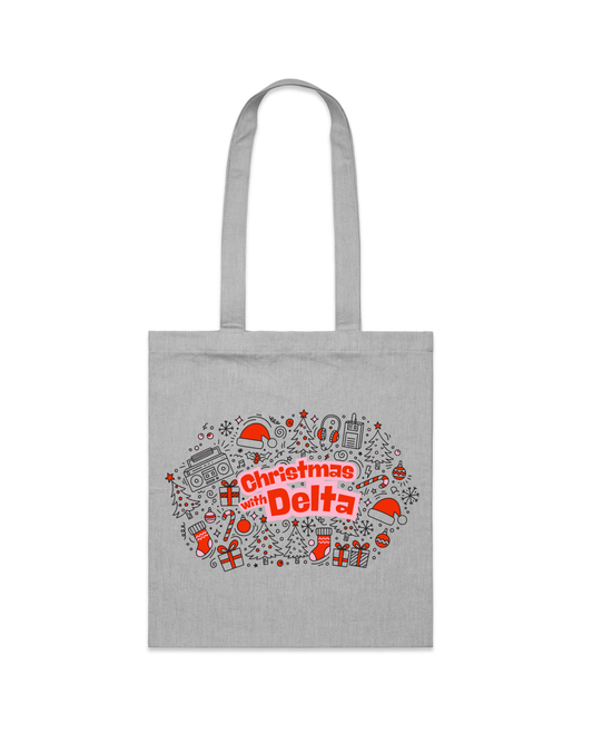 Christmas With Delta | Tote Bag