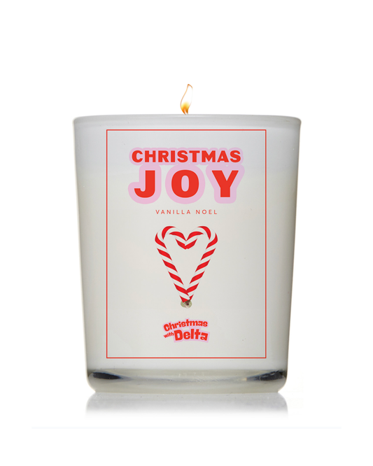 Christmas With Delta Joy Candle | Vanilla Noel