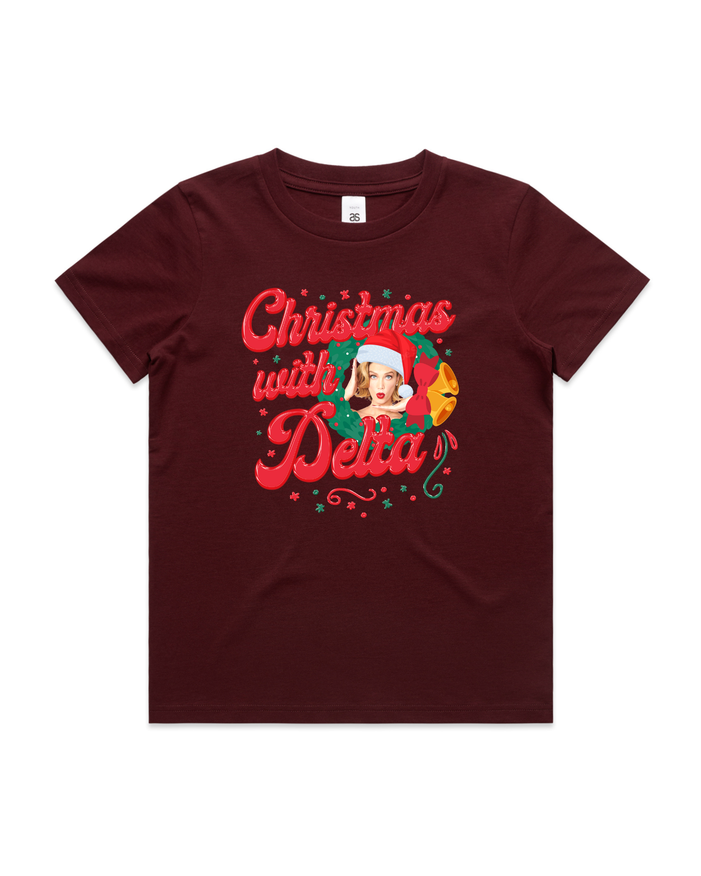 Christmas With Delta | Delta Goodrem | Kids T Shirt (COLOURS)