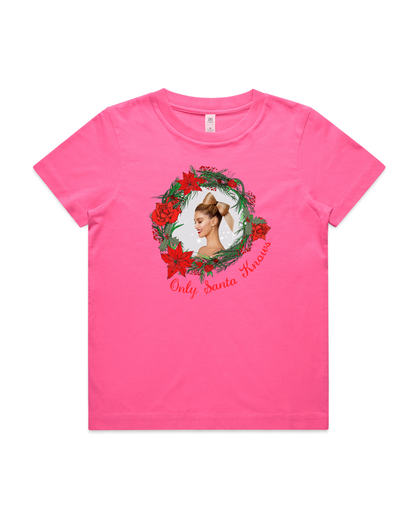 Only Santa Knows | Delta Goodrem | Kids T Shirt (COLOURS)