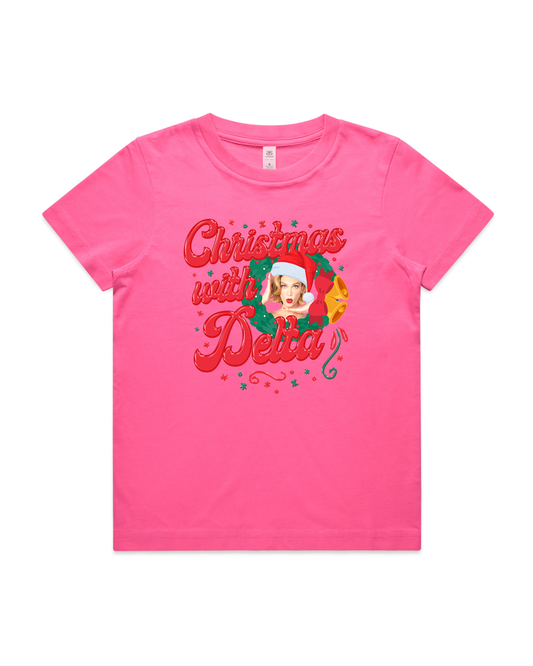 Christmas With Delta | Delta Goodrem | Kids T Shirt (COLOURS)