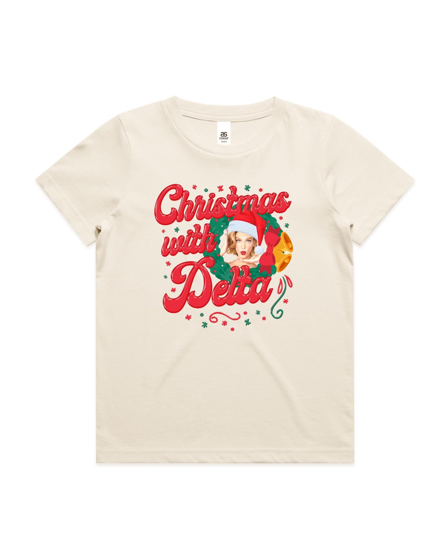 Christmas With Delta | Delta Goodrem | Kids T Shirt (COLOURS)
