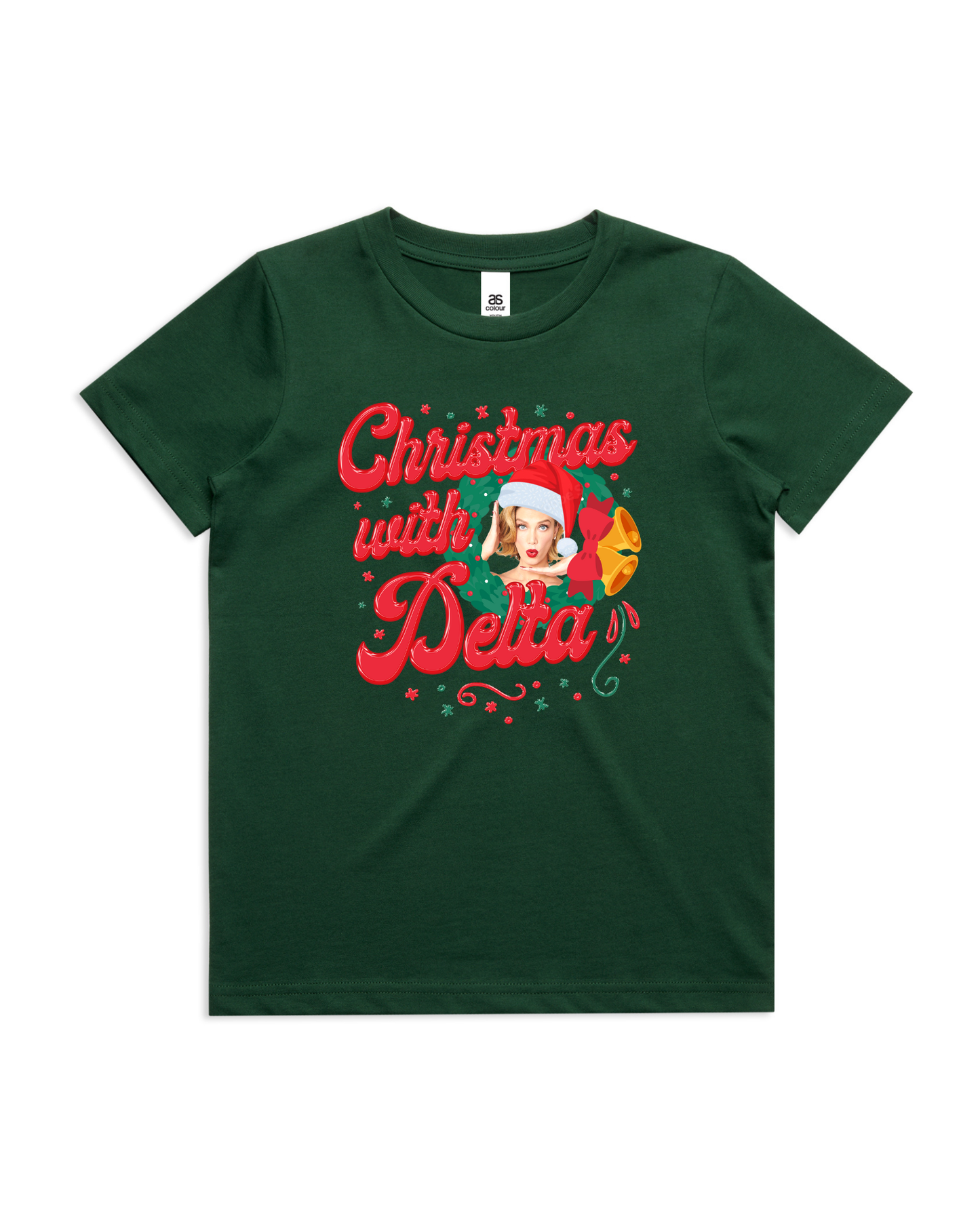 Christmas With Delta | Delta Goodrem | Kids T Shirt (COLOURS)