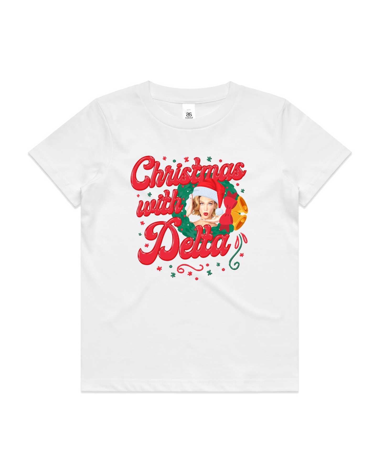 Christmas With Delta | Delta Goodrem | Kids T Shirt (COLOURS)