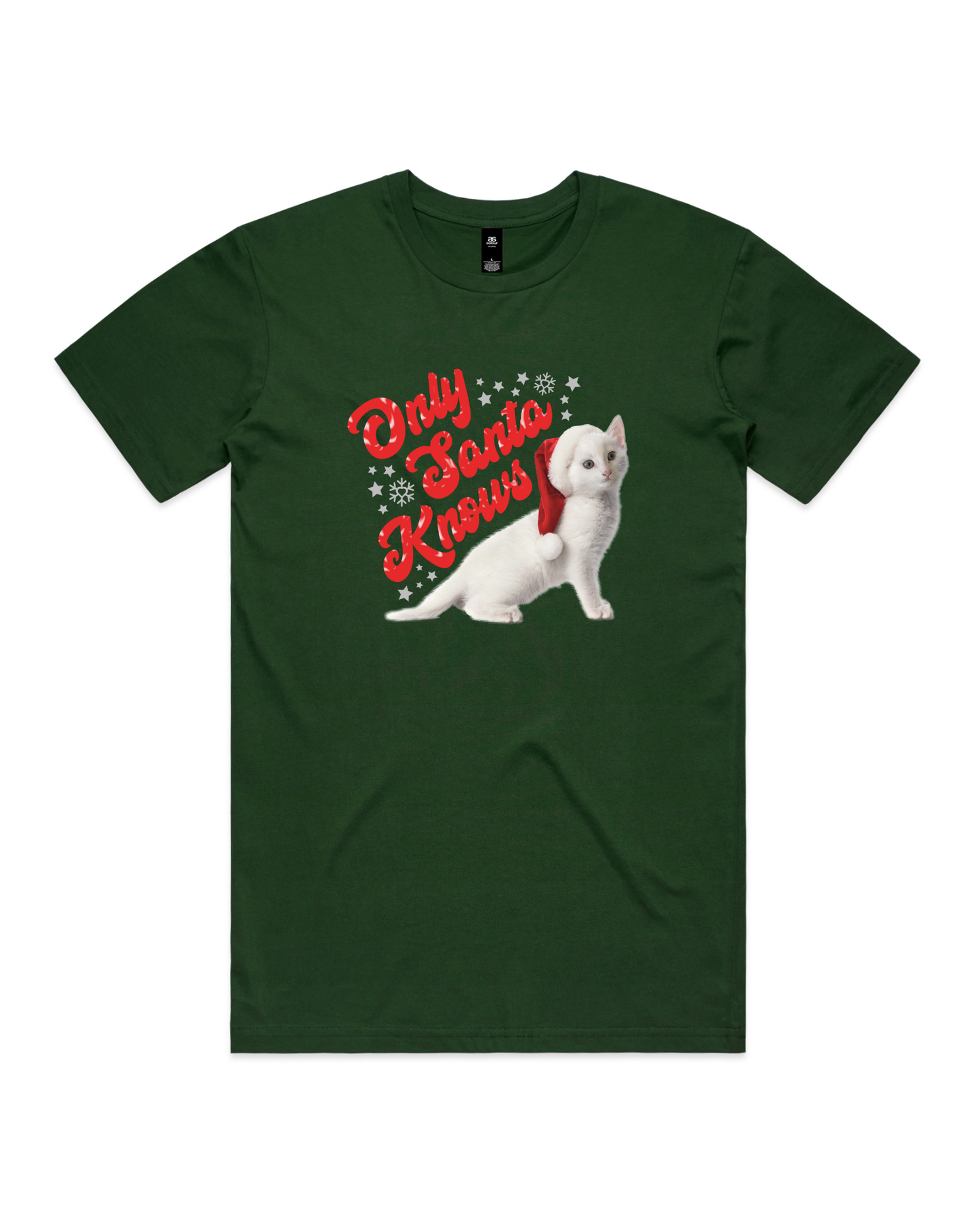 Only Santa Knows | Beanie | Delta Goodrem | Unisex T Shirt (COLOURS)