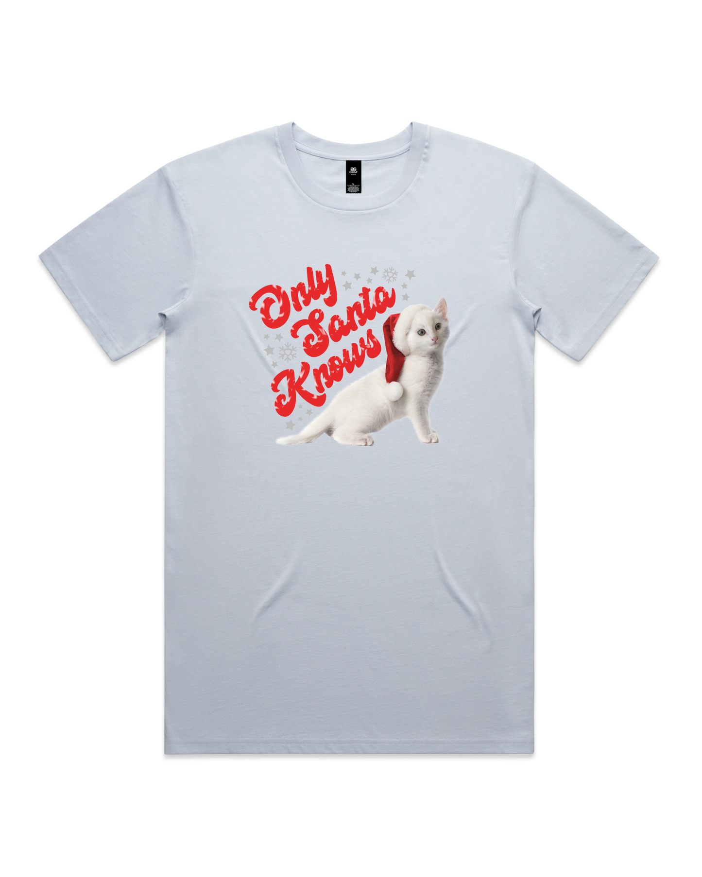 Only Santa Knows | Beanie | Delta Goodrem | Unisex T Shirt (COLOURS)