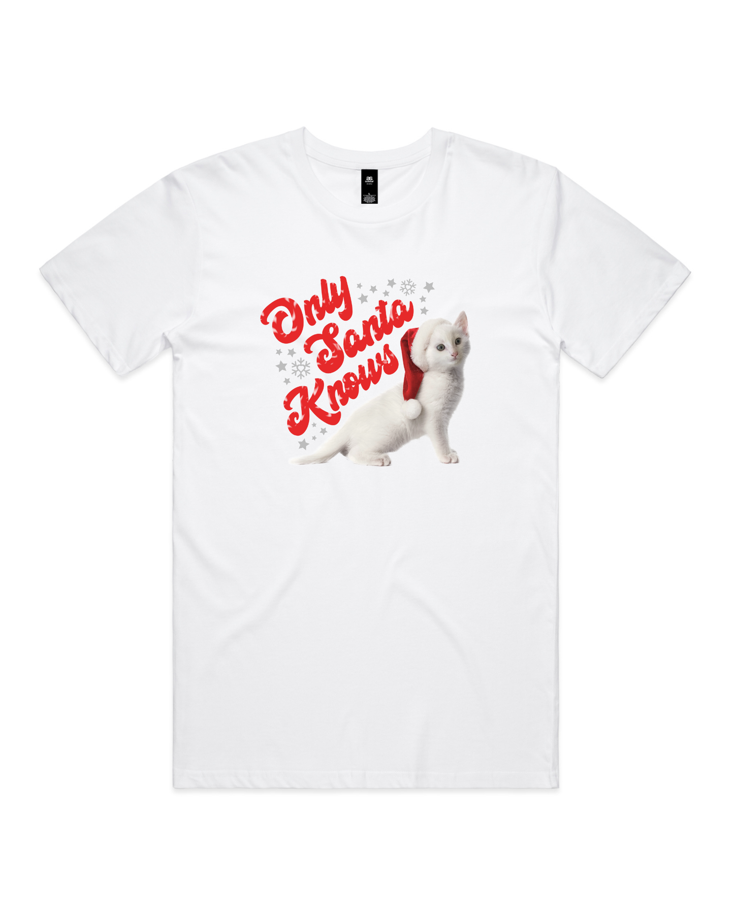 Only Santa Knows | Beanie | Delta Goodrem | Unisex T Shirt (COLOURS)