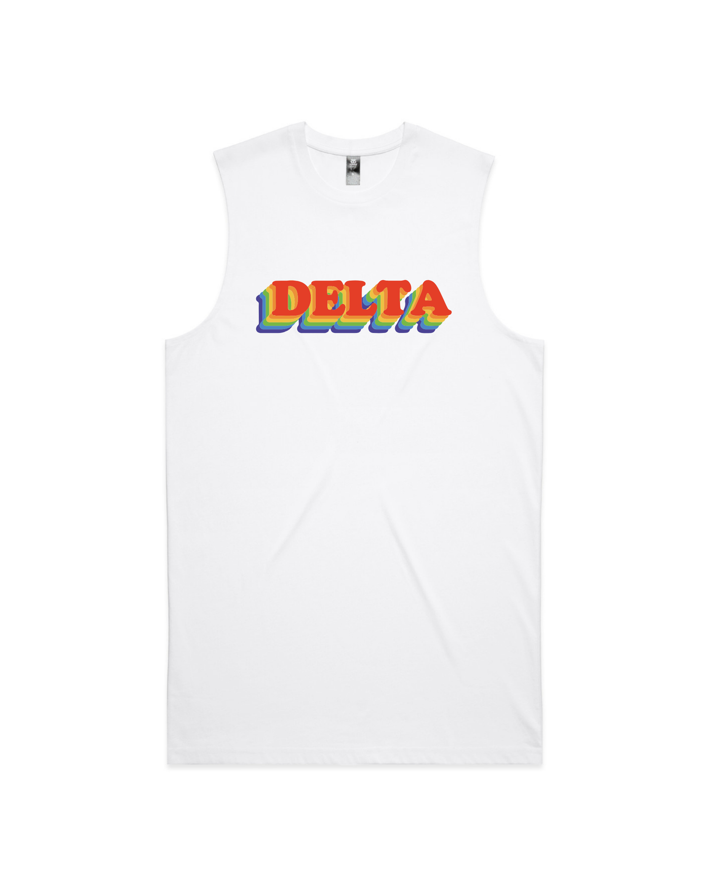 Delta Rainbow Logo | Unisex Tank