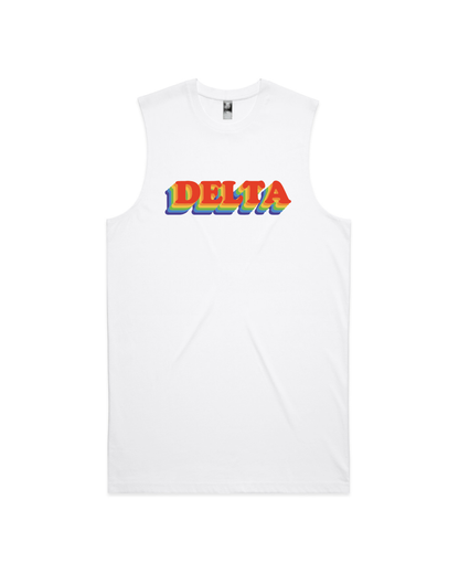 Delta Rainbow Logo | Unisex Tank